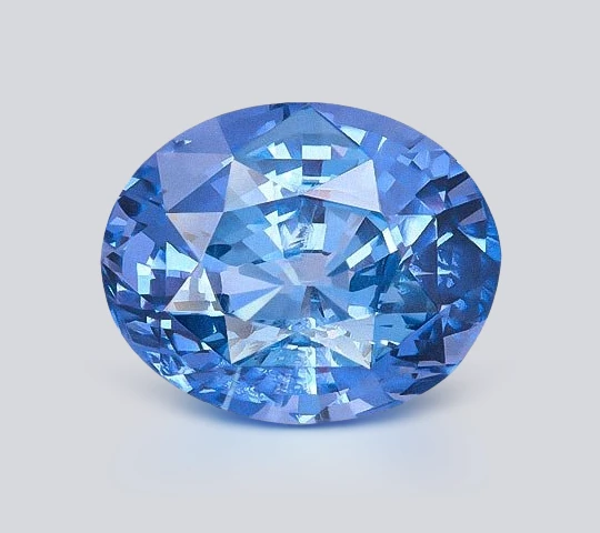 Blue and light-blue spinel