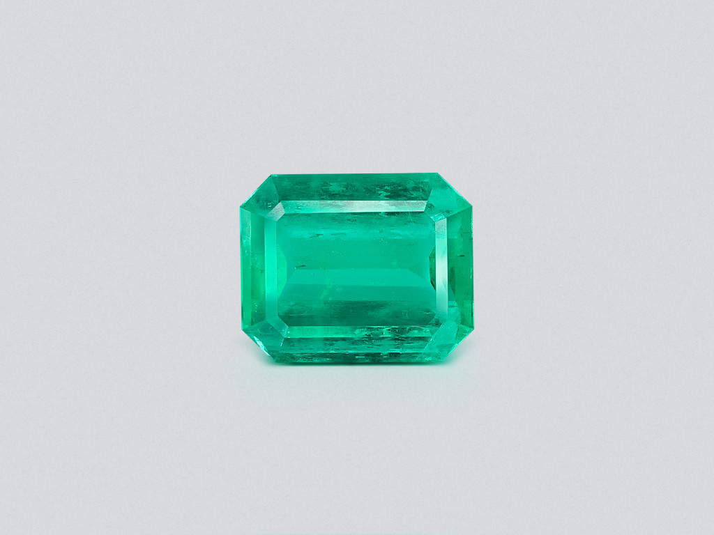 Emerald octagon cut 11.11 carats, Colombia Image №1