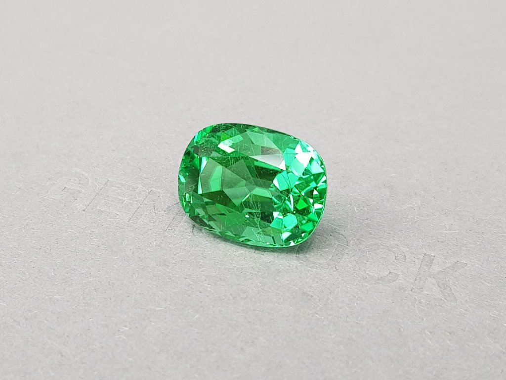 Rare neon green tourmaline Paraiba 17.04 ct from Mozambique Image №4