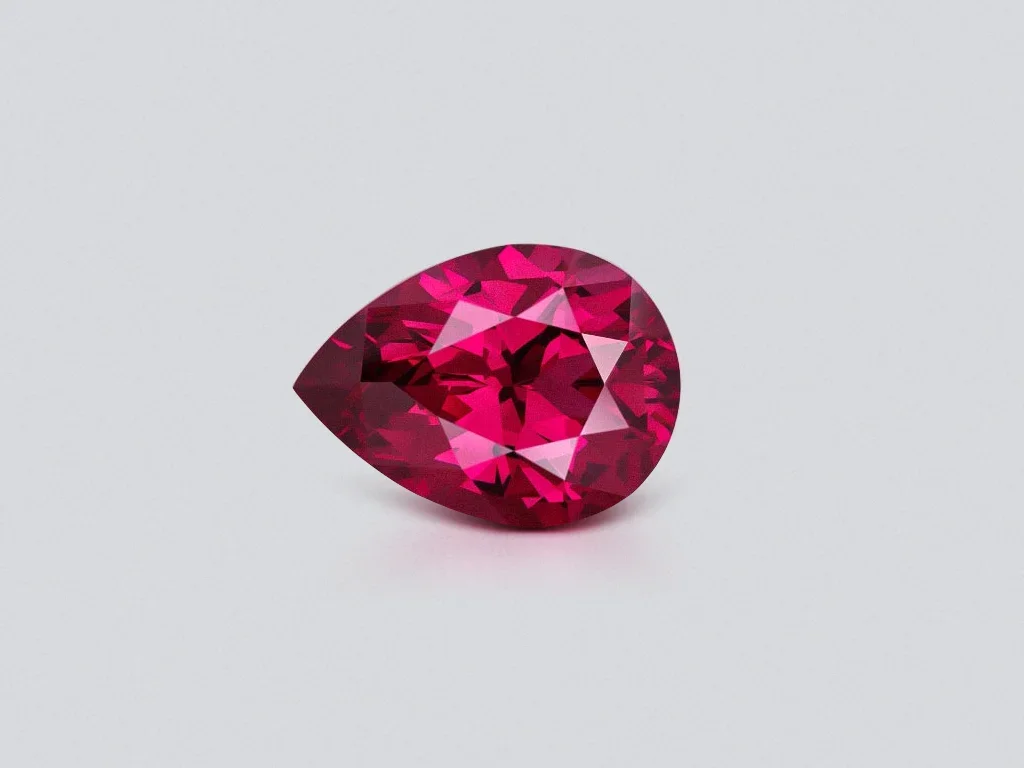 Pear cut umbalite garnet 5.17 ct, Tanzania Image №1