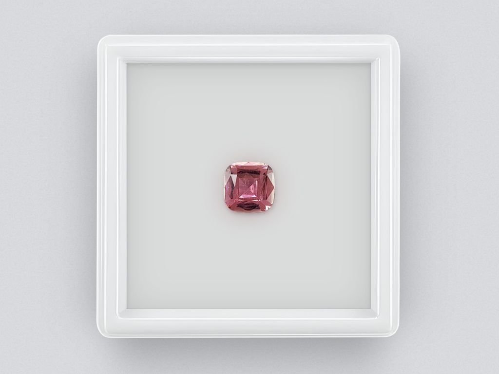 Pink tourmaline from Africa in cushion cut 1.22 carats Image №1