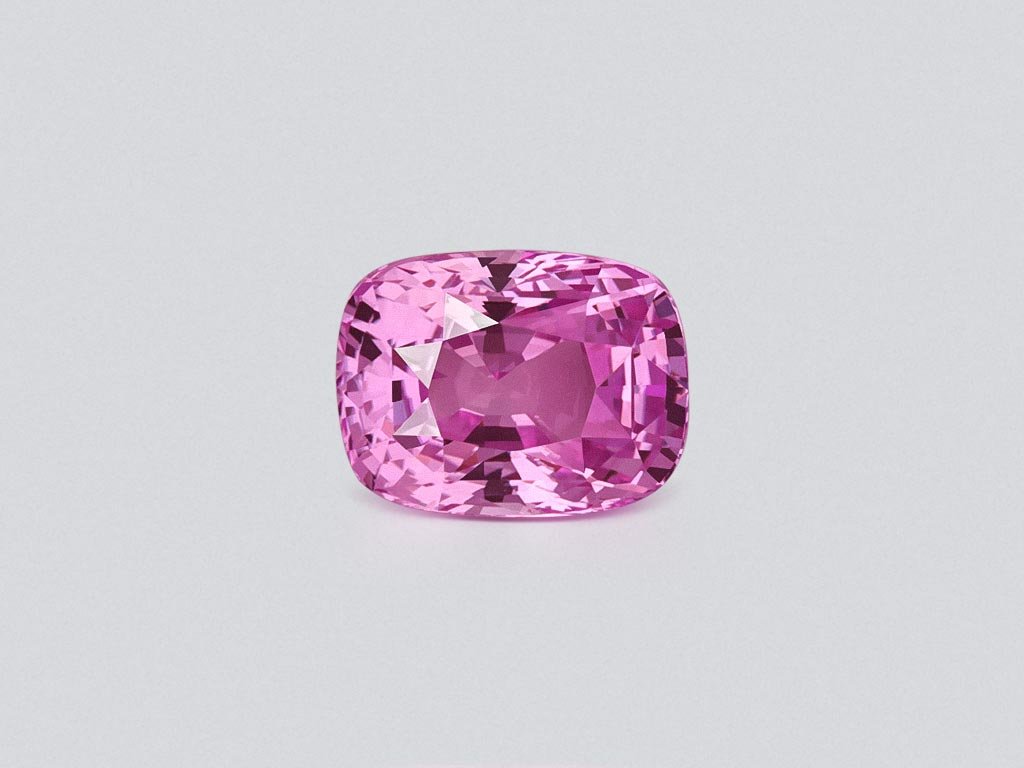 Unheated pink sapphire in cushion cut 2.14 carats, Sri Lanka Image №1