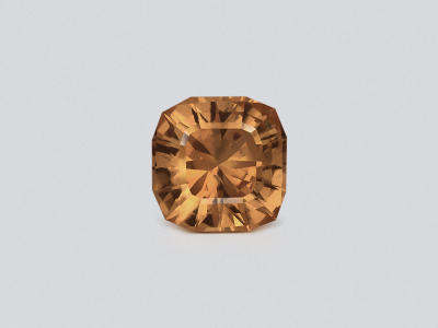 Hessonite garnet cushion cut 2.91 carats, Africa photo