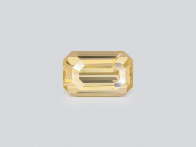 Yellow sapphire octagon cut 1.56 carats, Sri Lanka photo
