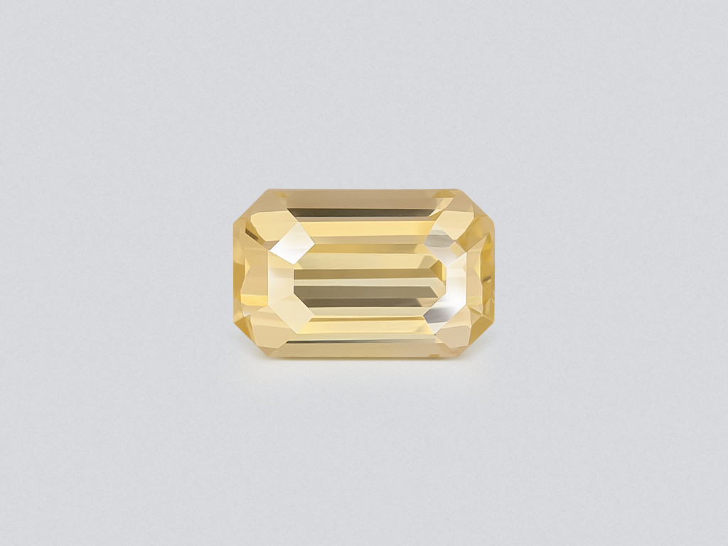 Yellow sapphire octagon cut 1.56 carats, Sri Lanka Image №1