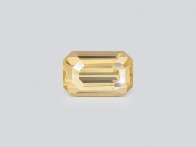 Yellow sapphire octagon cut 1.56 carats, Sri Lanka photo