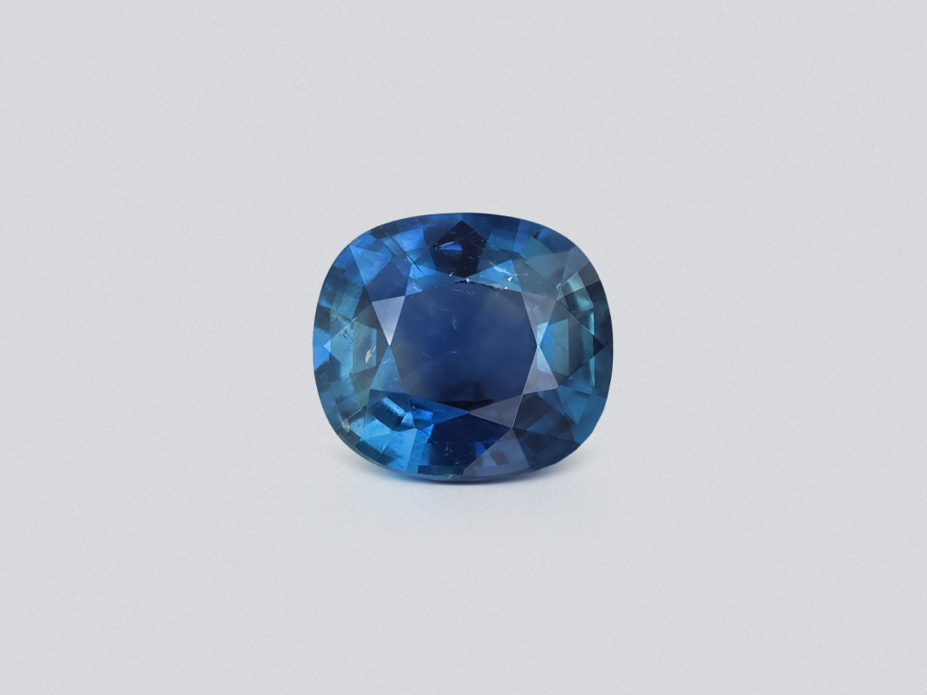 Unheated sapphire Bi-color cushion cut 2.16 carats, Burma Image №1