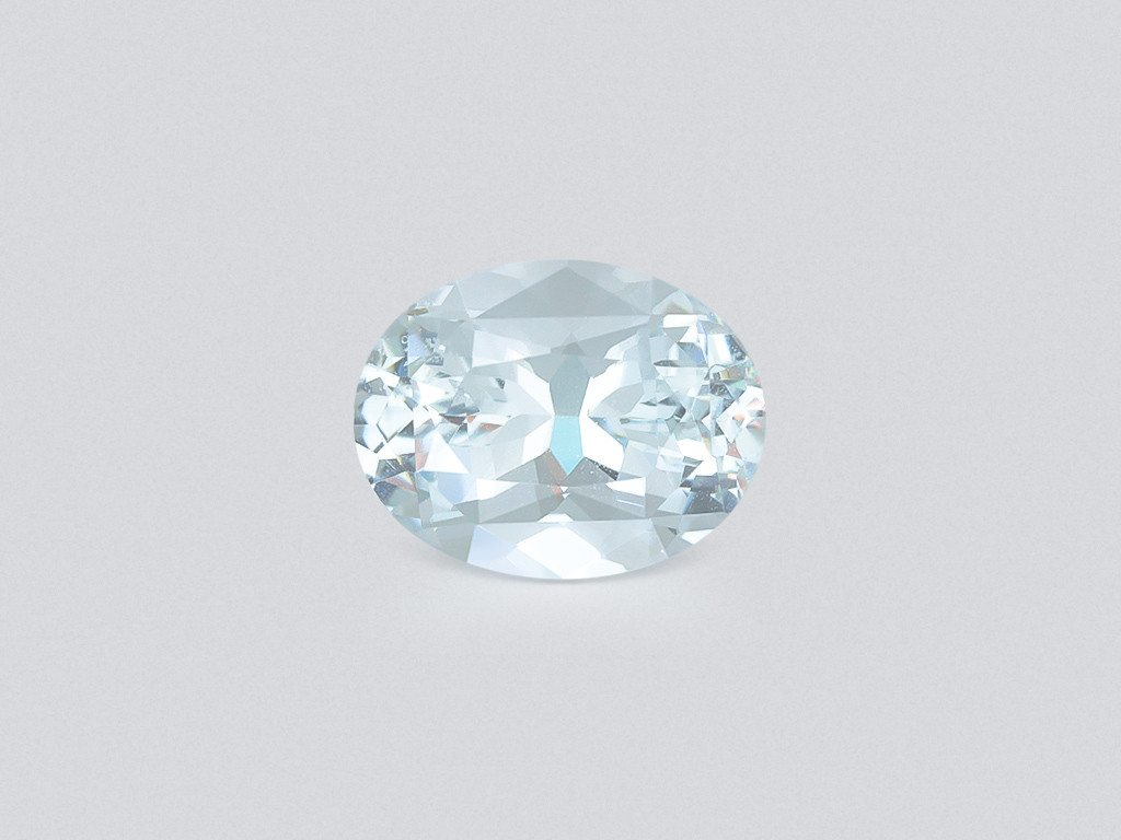 Aquamarine oval cut 1.41 carats, Madagascar  Image №1