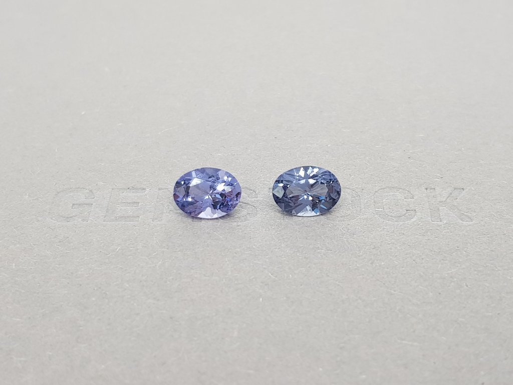 Pair of spinels 2.59 ct, Vietnam Image №1