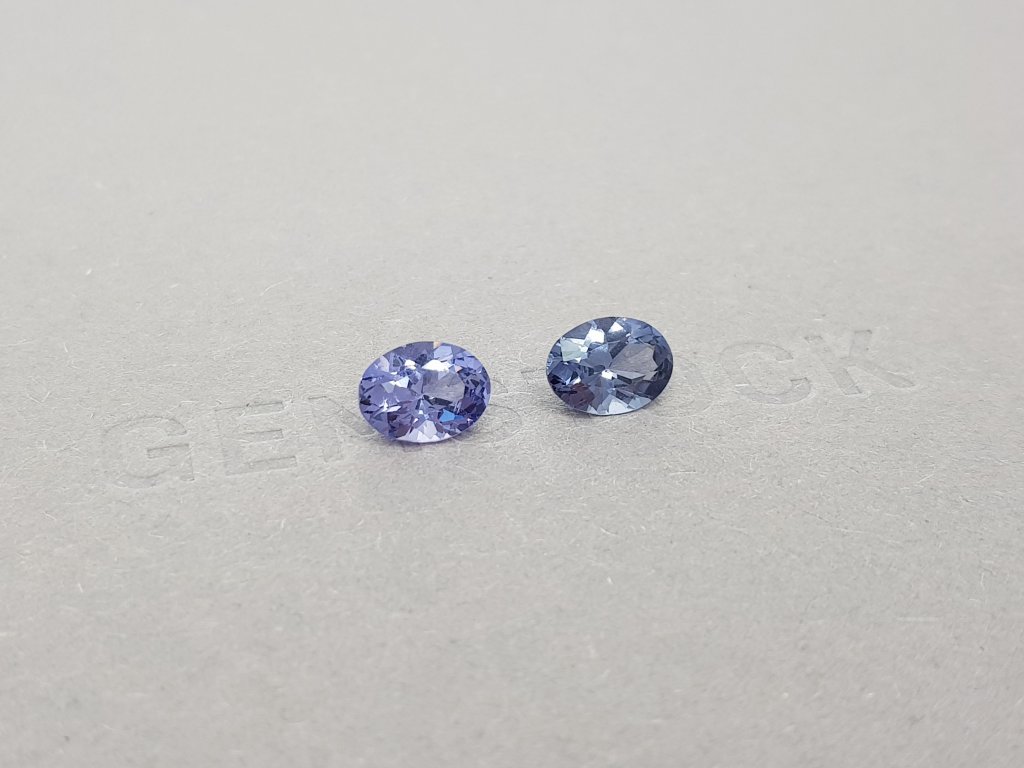 Pair of spinels 2.59 ct, Vietnam Image №2