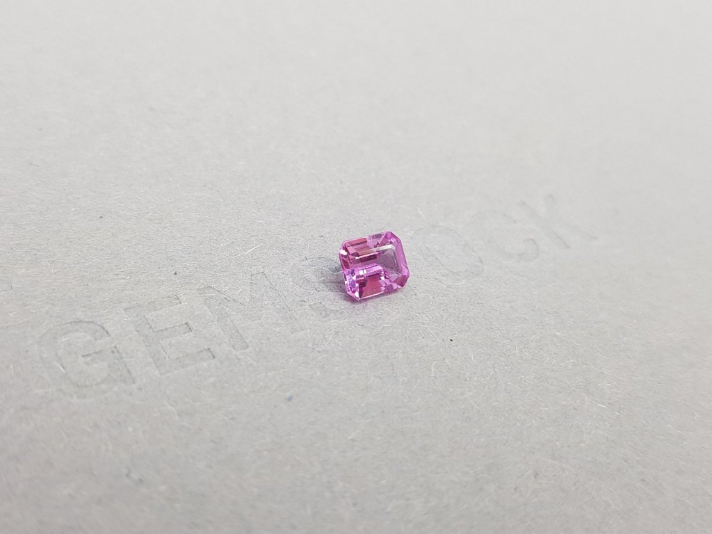 Pink unheated sapphire 0.85 ct, Madagascar Image №2