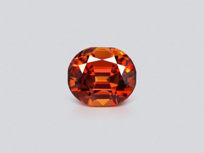 Deep orange oval cut spessartine garnet 8.66 carats  photo