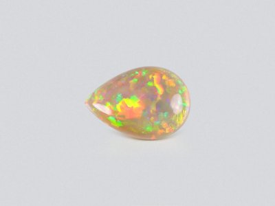 Black opal cabochon cut 11.56 carats, Ethiopia photo