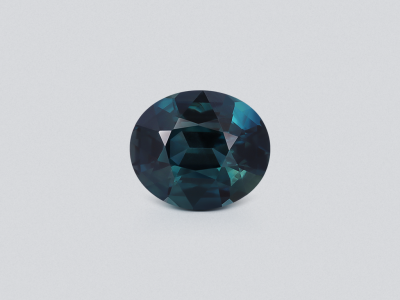 Unheated sapphire Teal oval cut 1.10 carats, Sri Lanka photo