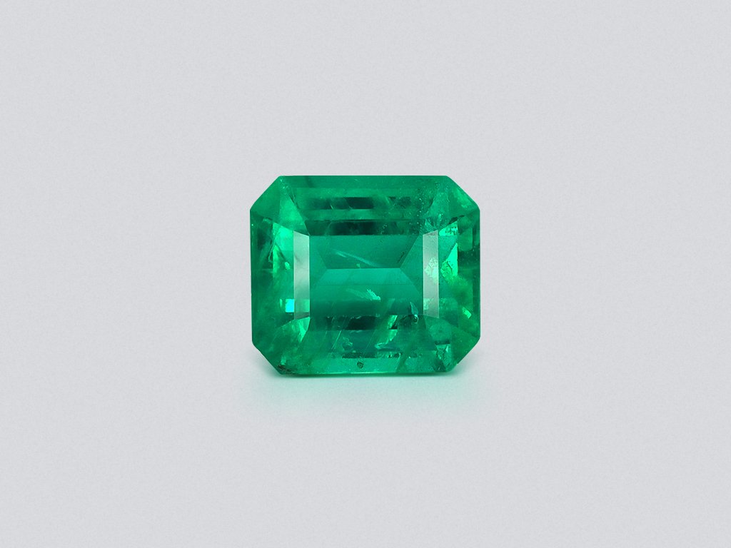 Emerald octagon cut 1.72 carats, Zambia  Image №1