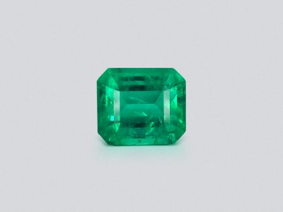 Emerald octagon cut 1.72 carats, Zambia  photo