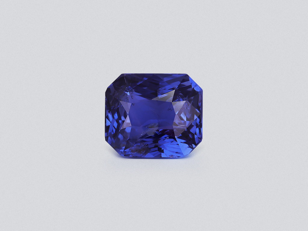 Unheated sapphire Bi-color radiant cut 7.15 carats, Sri Lanka Image №1
