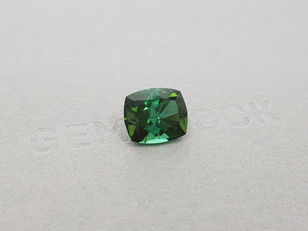 Dark green tourmaline 6.96 ct, Afghanistan, ICA Image №2