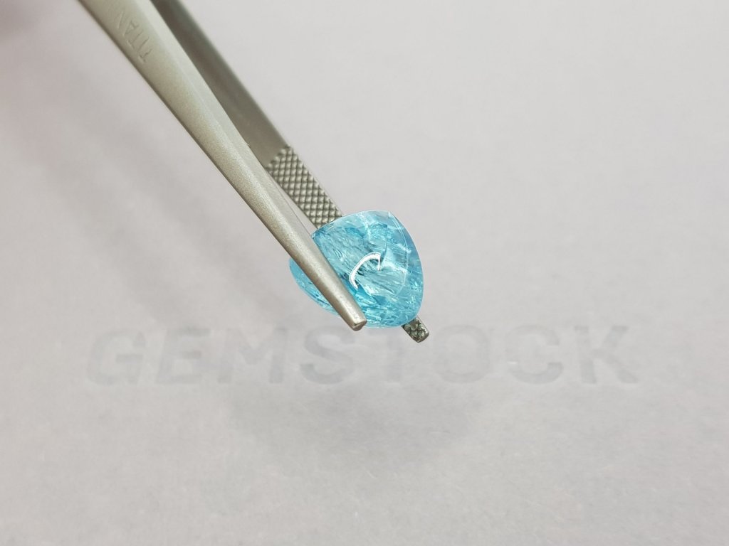 Brazilian Paraiba tourmaline, sugar loaf cut 5.98 ct Image №5