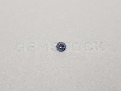 Burmese gray spinel round cut 0.54 ct photo