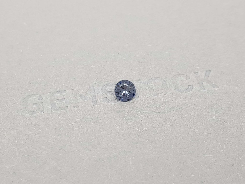 Burmese gray spinel round cut 0.54 ct Image №2