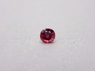 Vivid red rubellite tourmaline in cushion cut 3.71 ct photo