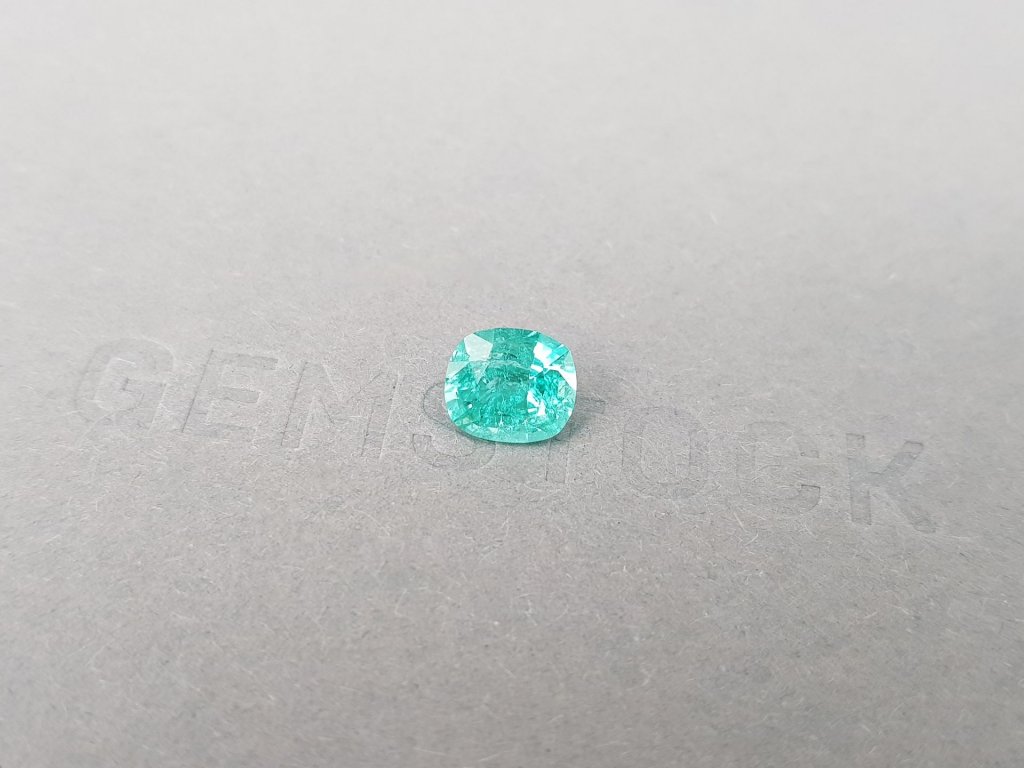 Neon blue tourmaline Paraiba 1.38 ct, Mozambique Image №3