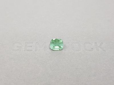 Cushion cut green tourmaline 1.24 ct photo