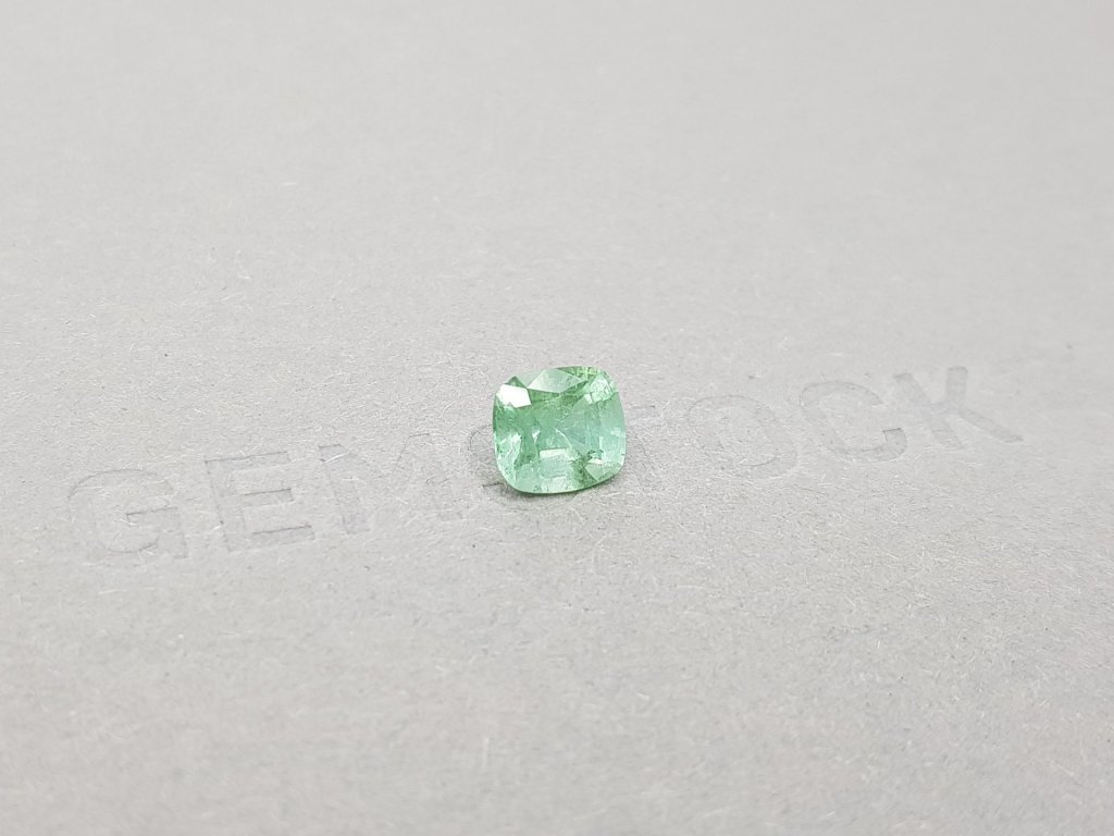 Cushion cut green tourmaline 1.24 ct Image №2