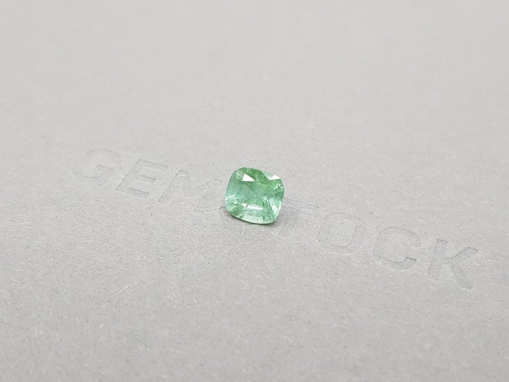 Cushion cut green tourmaline 1.24 ct Image №3