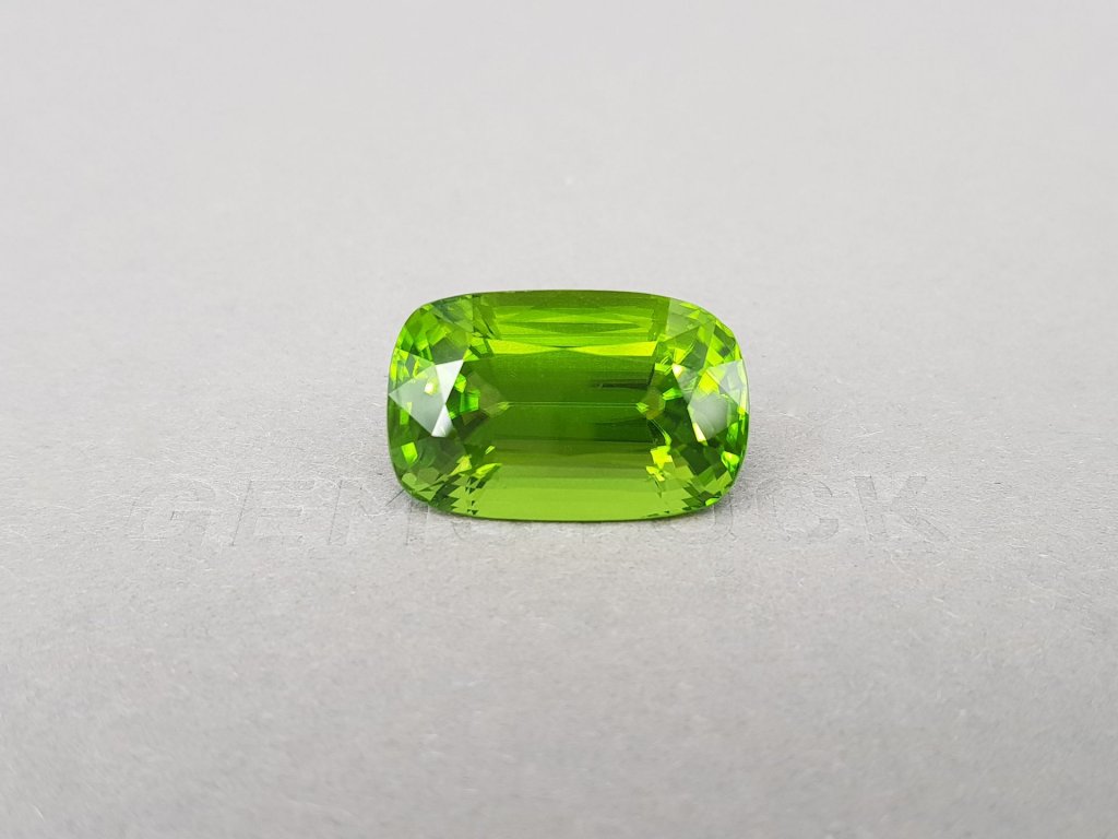 Rare peridot from Burma in a cushion cut 29.42 ct Image №2