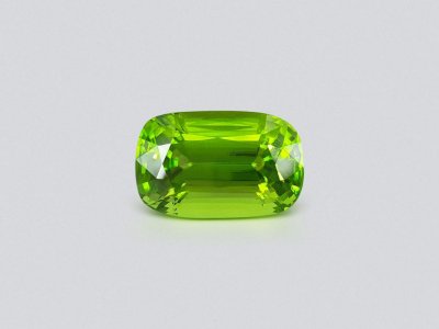 Rare peridot from Burma in a cushion cut 29.42 ct photo