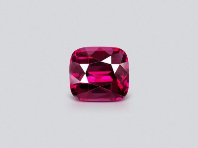 Purple rhodolite garnet in cushion cut 11.10 carats  photo