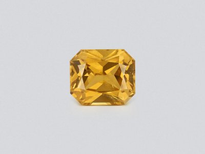 Intense yellow radiant-cut chrysoberyl 3.30 carats, Sri Lanka photo