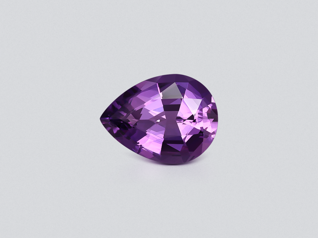 Amethyst in a high precision pear cut 5.00-7.00 carats, Brazil Image №1