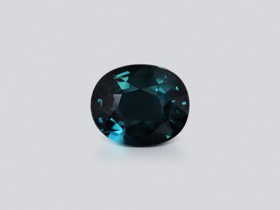 Unheated Teal sapphire oval cut 1.49 carats, Sri Lanka photo