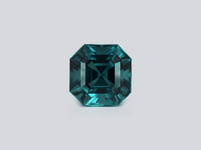 Tourmaline indigolite octagon cut 2.71 carats, Africa photo