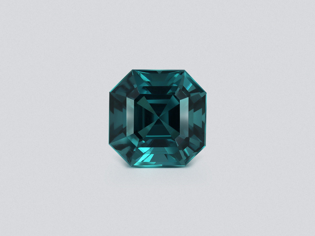 Tourmaline indigolite octagon cut 2.71 carats, Africa Image №1