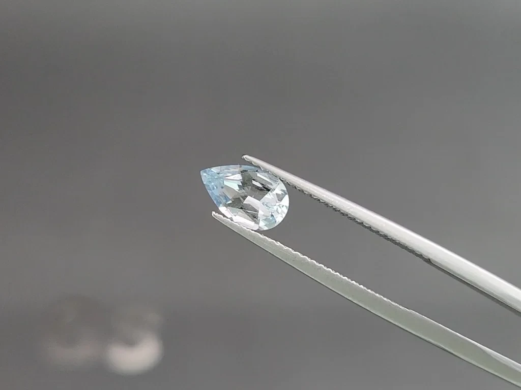 Set of aquamarines pear cut 2.63 carats, Madagascar Image №3