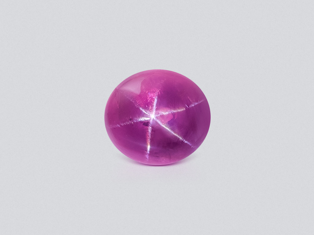 Unheated star ruby cabochon cut 2.05 carats, Mozambique Image №1