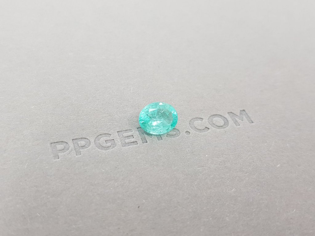 Neon blue Paraiba tourmaline, 2.11 ct oval cut, GIA Image №3