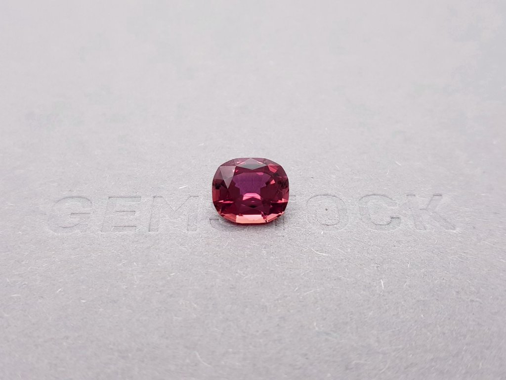 Intense red-pink cushion cut tourmaline 2.70 ct Image №1