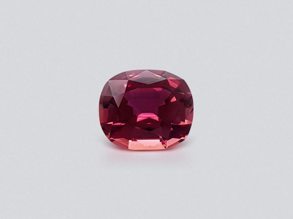 Intense red-pink cushion cut tourmaline 2.70 ct Image №1