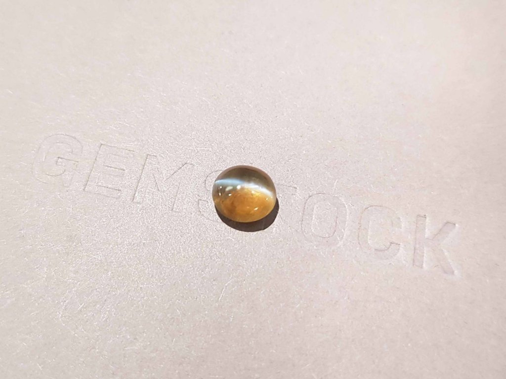 Chrysoberyl with cat's eye effect 1.87 ct Image №3
