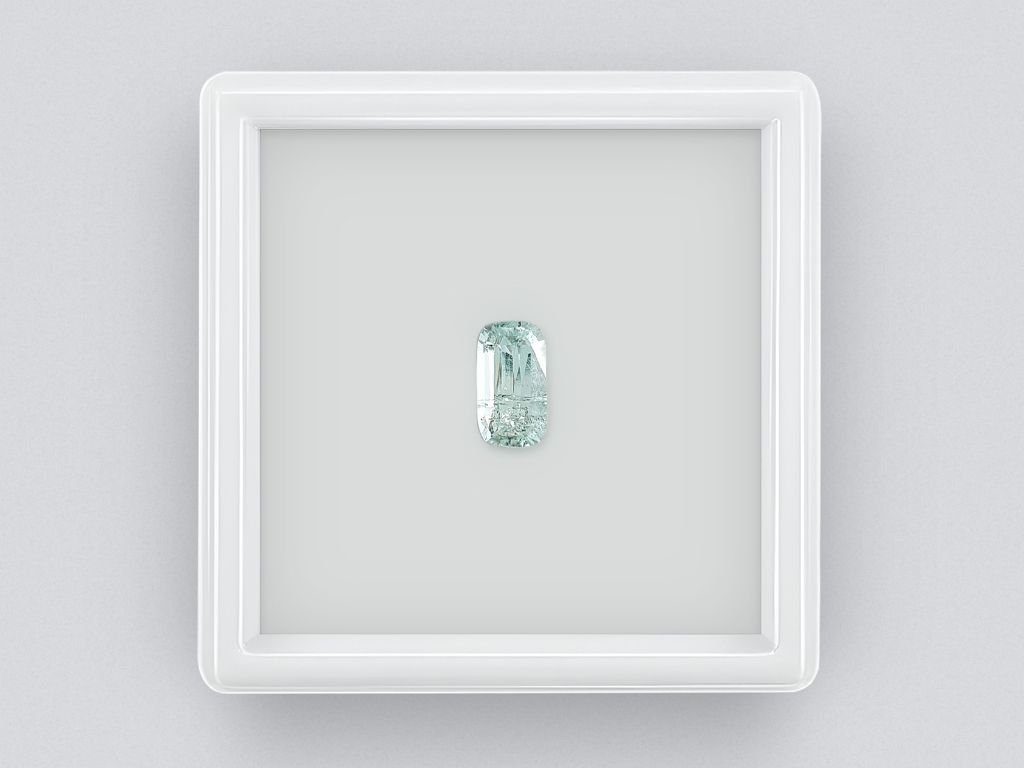Cushion cut light blue tourmaline 0.98 ct Image №1
