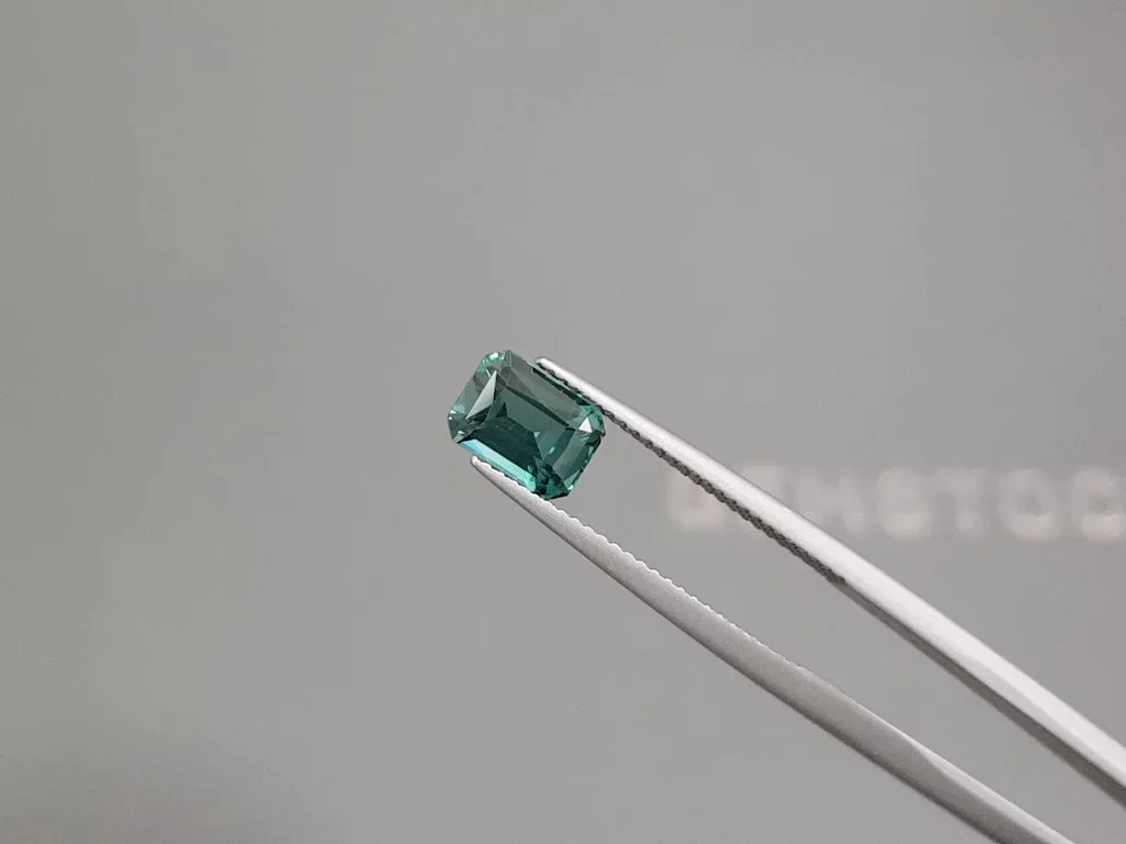 Lagoon blue tourmaline in octagon cut 1.82 carats Image №3