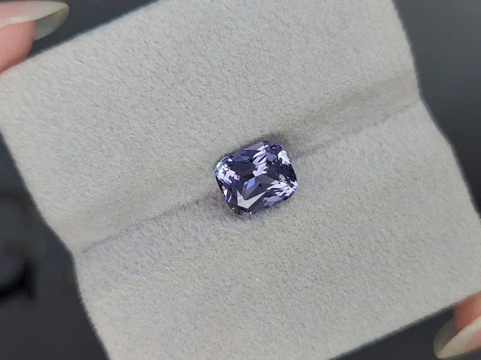 Lavender spinel in cushion cut 2.07 carats, Tanzania Image №4