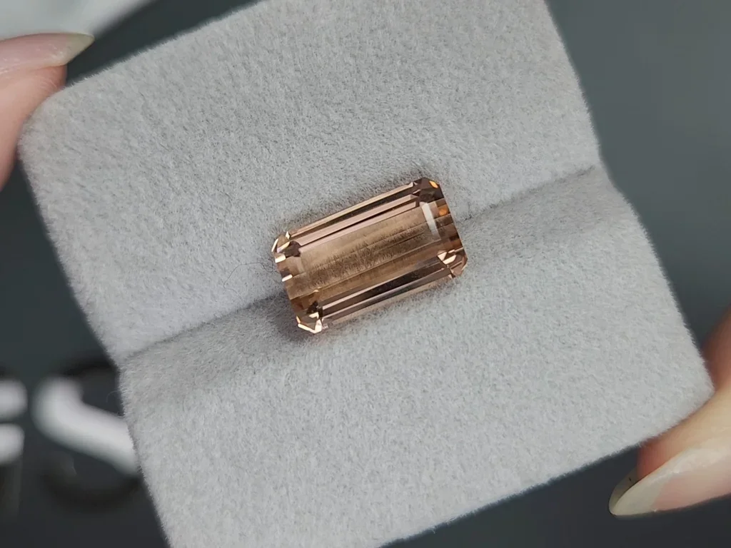 Tourmaline octagon cut 6.46 carats, Africa Image №4