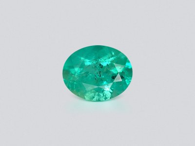 Emerald oval cut 1.28 carats, Colombia photo