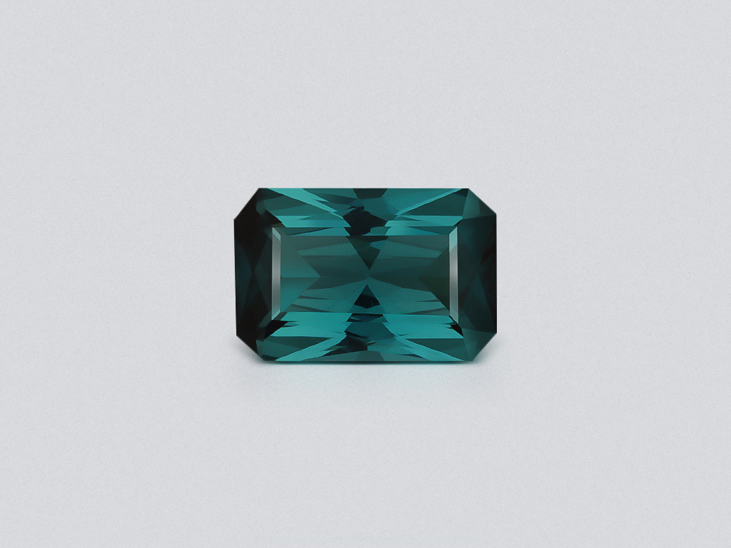 Lagoon tourmaline radiant cut 2.42 carats, Africa Image №1